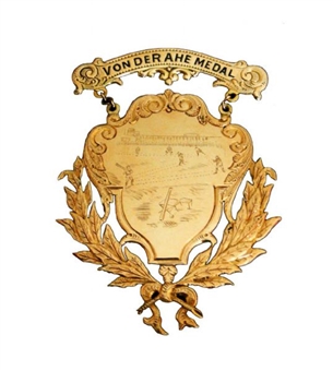 19th Century Chris Von der Ahe Gold Medal – St. Louis Browns Owner 